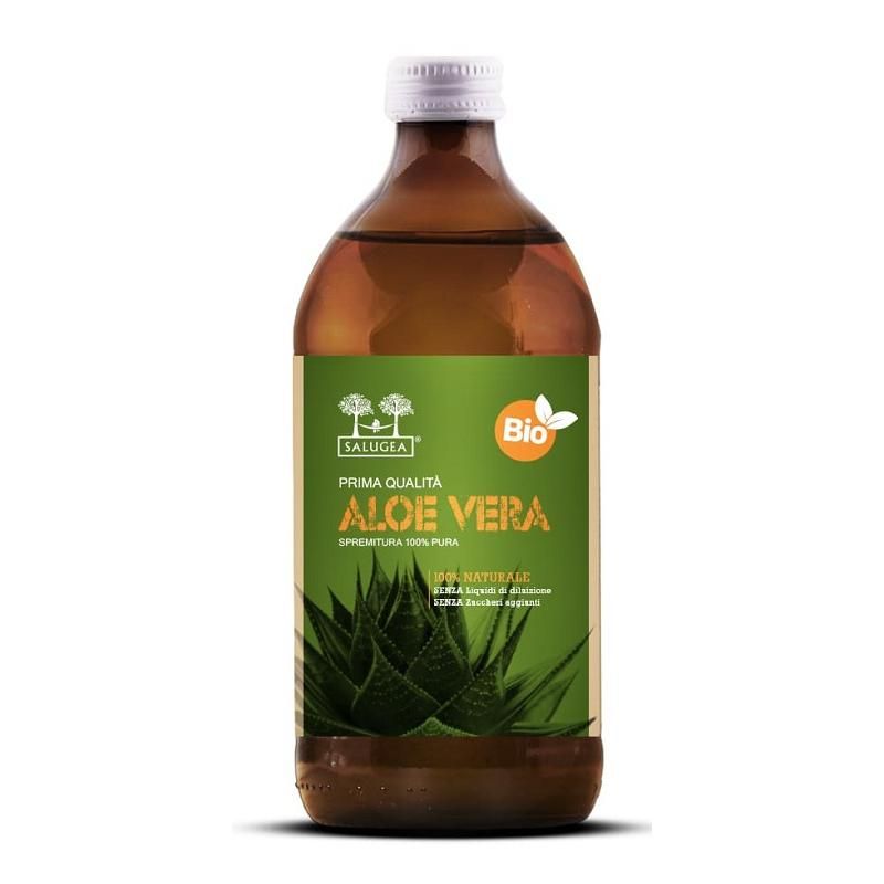 Salugea Succo Biologico di Aloe Vera, 500ml