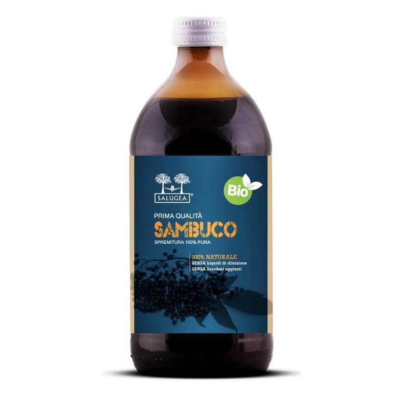 Salugea Bio Succo di Sambuco Puro 500ml