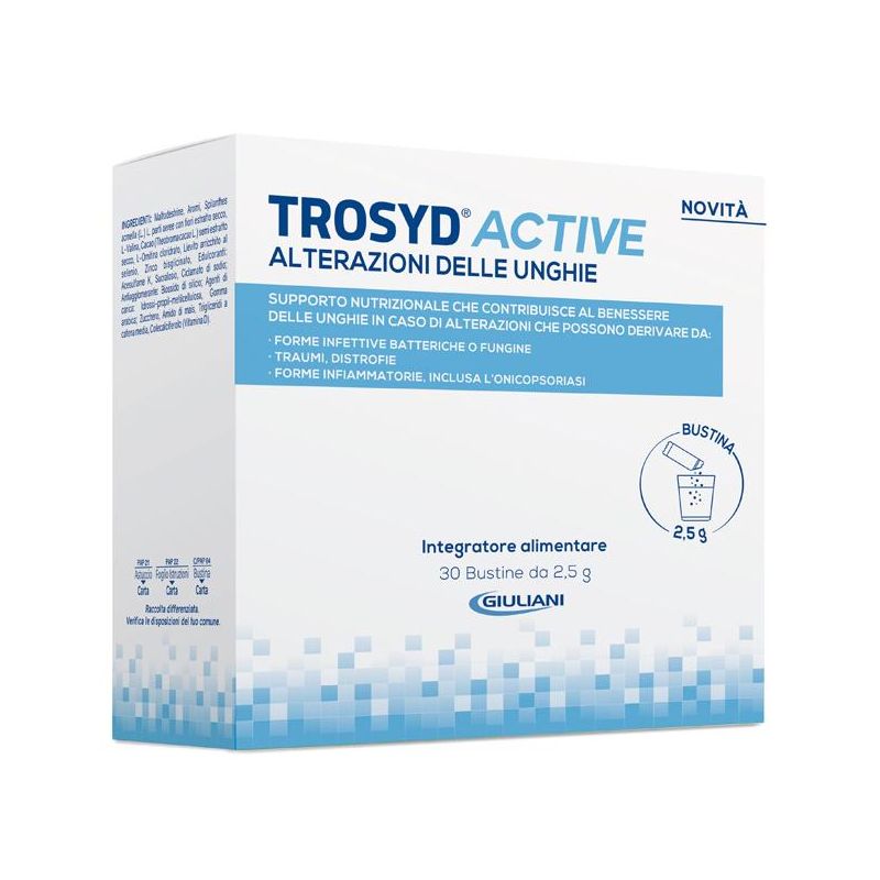 Trosyd Active - Trattamento per Alterazioni delle Unghie, 30 Bustine