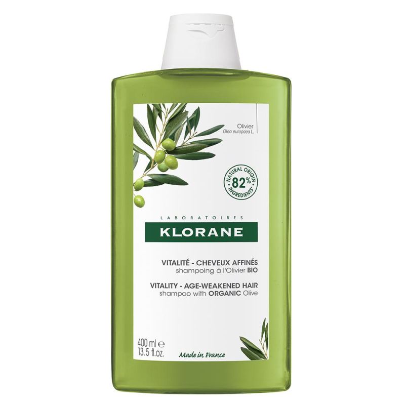 Klorane Bio Ulivo Shampoo - 100% Biologico, 400ml