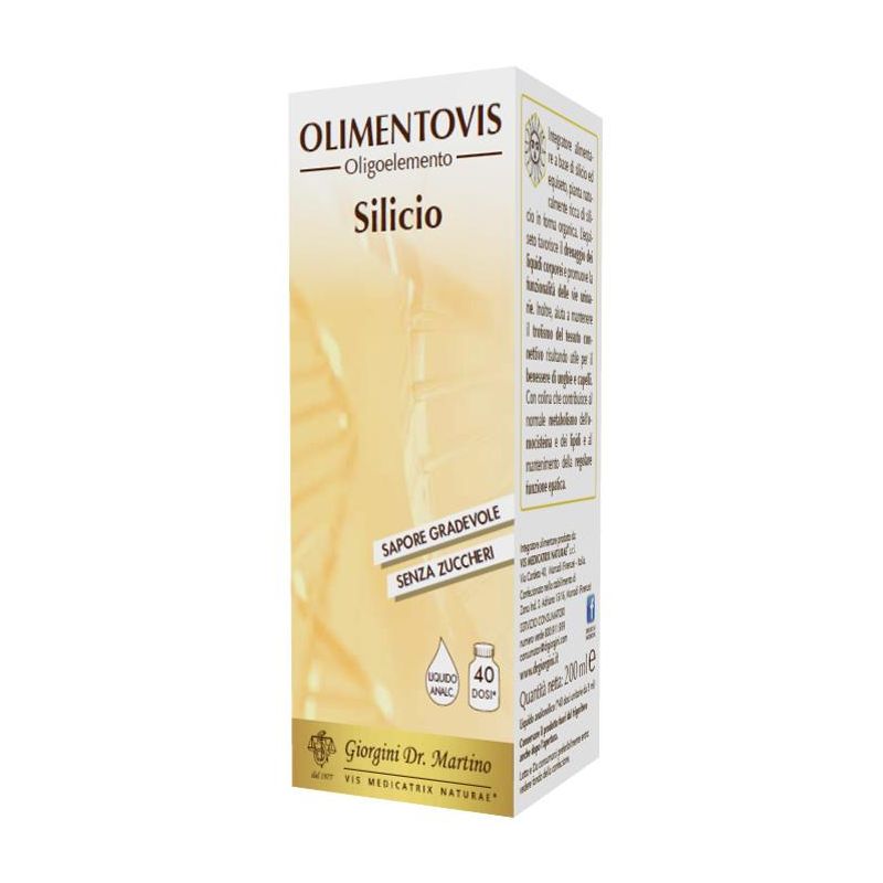 Dr Giorgini Silicio Organico Liquido, Integratore Alimentare 200ml