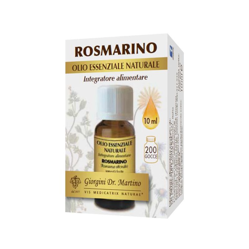 Olio Essenziale Naturale di Rosmarino 10ml