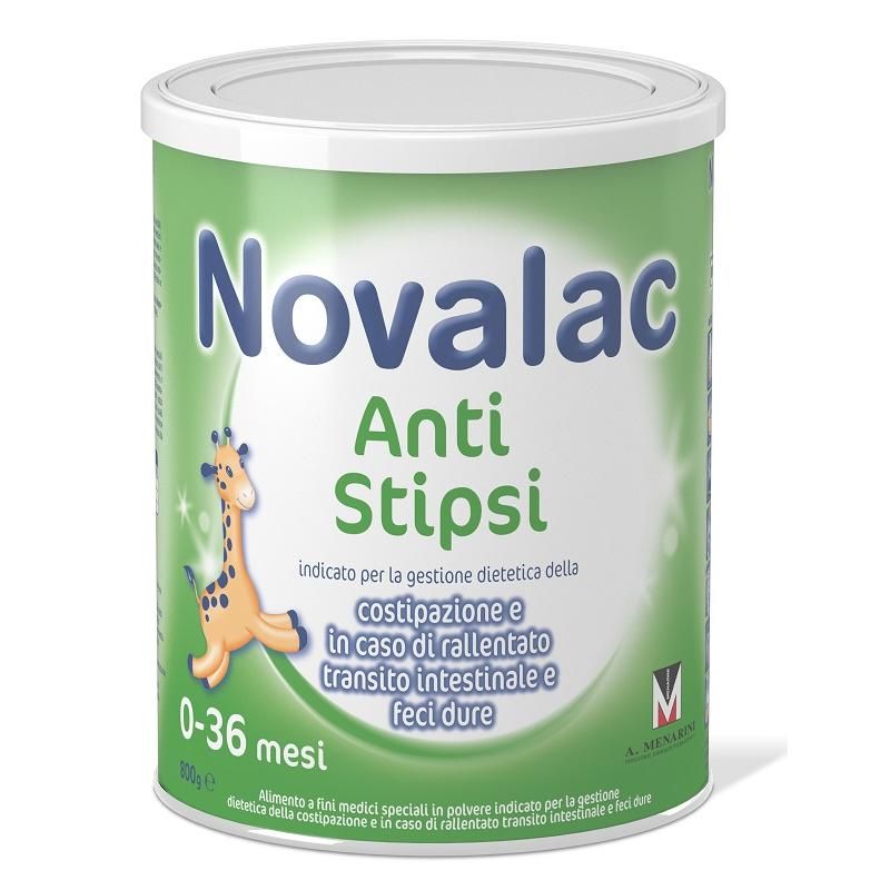 Novalac Anti-Stipsi Formula Alimentare 800g per Neonati e Bambini