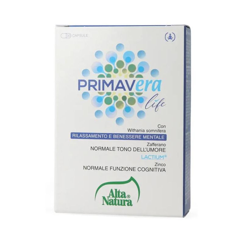 Alta Natura Primavera Life - Supplemento Naturali 30 Capsule