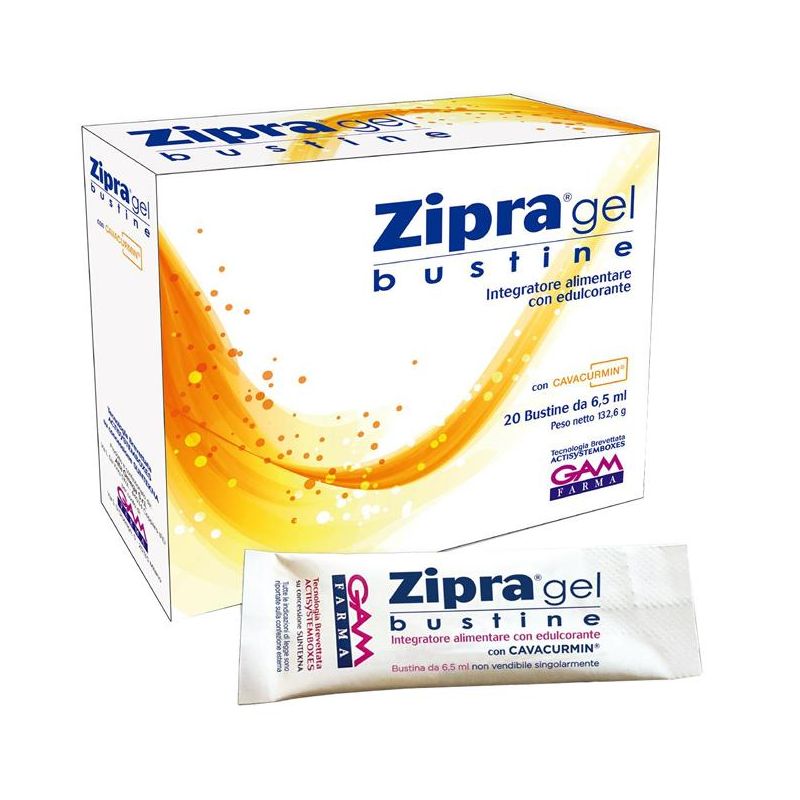 Zipra Gel - Pacchetto da 20 Bustine