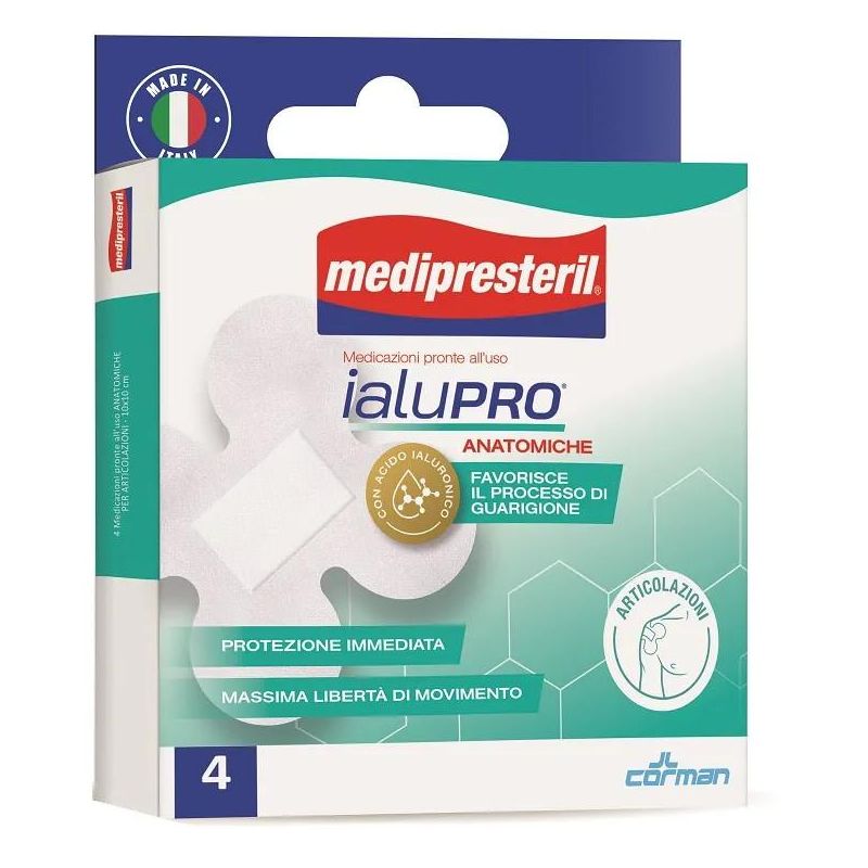 Medipresteril Ialupro - Medicazione Anatomica per Articolazioni 10x10cm