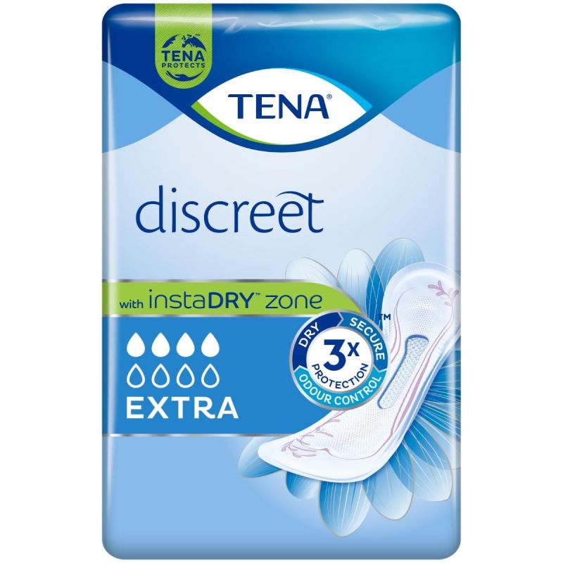 Tena Discreet Extra Assorbente - Pacco da 10 Pezzi