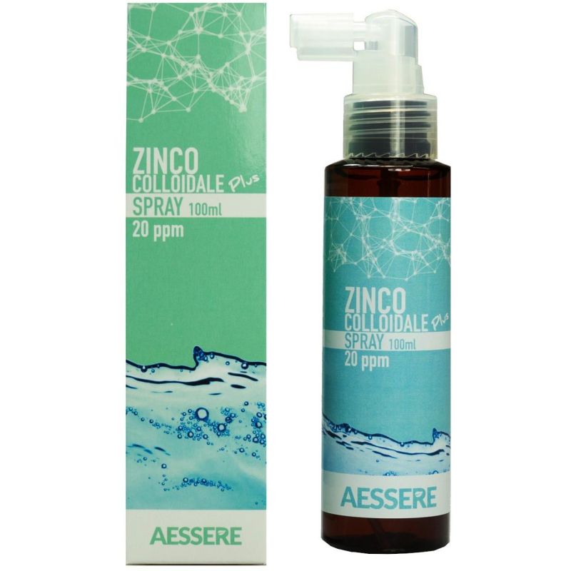 Spray di Zinco Colloidale Plus 20ppm - 100ml