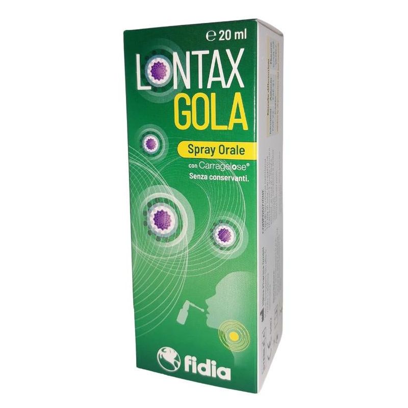 Lontax Spray Orale per la Gola - 20ml