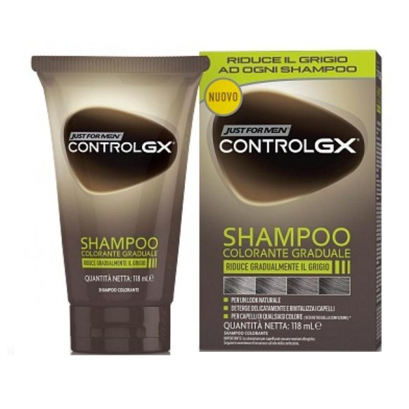 Just for Men Control Gx - Shampoo Colorante Graduale - 118ml