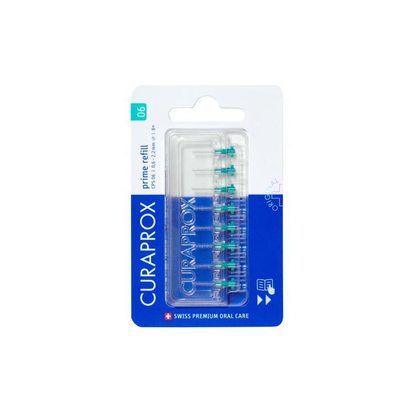 Refill da 8 Pezzi per Scovolino Interdentale Curaprox CPS 06 Prime