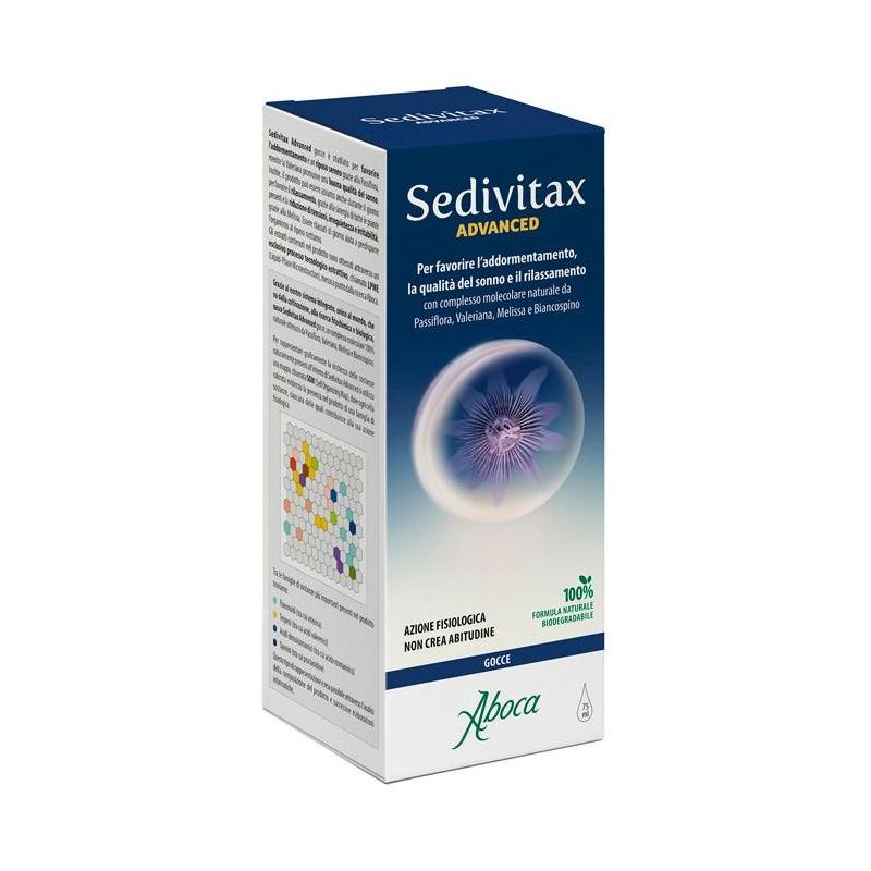 Sedivitax Advanced - Gocce Calmanti per Il Sonno, 75ml
