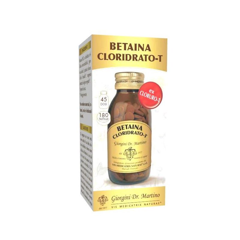 Dr Giorgini Betaina Cloridrato - 180 Pastiglie