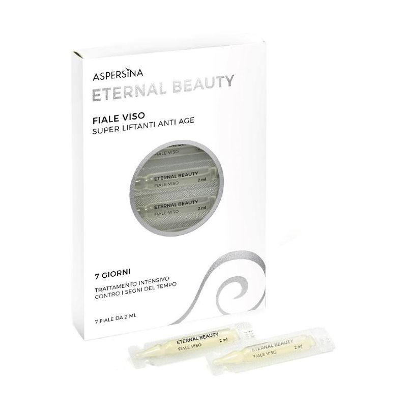 Aspersina Eternal Beauty: Set di 7 Fiale rinnovatrici per il viso da 2ml