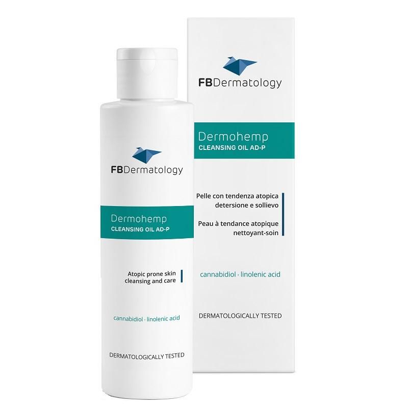 Dermohemp Detergente Olio per Pelli con Tendenza Atopica - 150ml