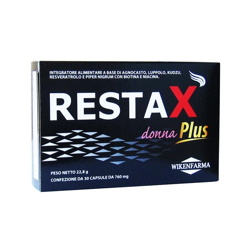 Restax Plus per Donne - Integratore di 30 Capsule