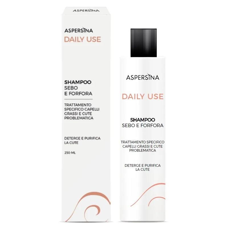 Aspersina Shampoo Anti-Sebo e Anti-Forfora, 250ml