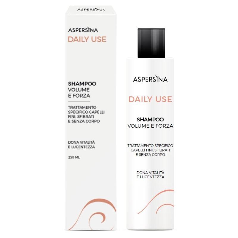Aspersina Shampoo Intensificante per Volume e Forza, 250ml
