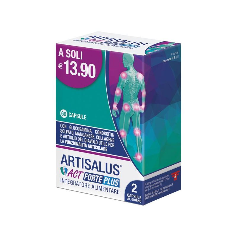 Artisalus Act Forte Plus - Integratore Alimentare 60 Capsule