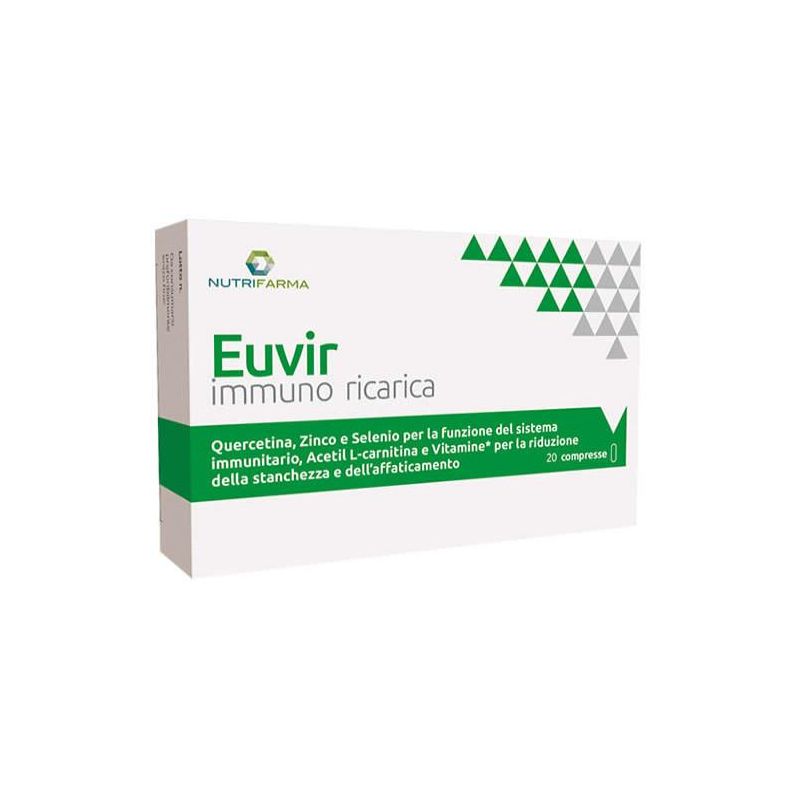 Euvir Immuno-Boost Ricarica - 20 Compresse