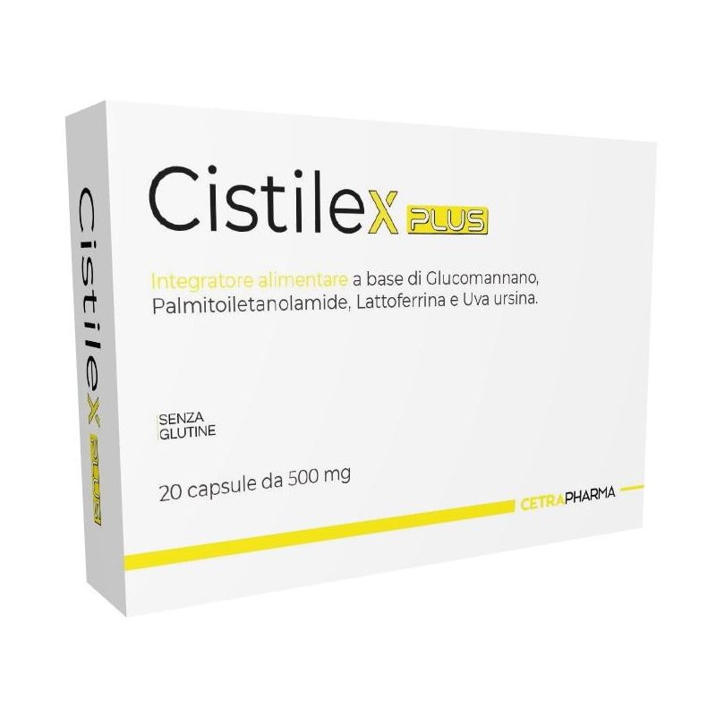 Cistilex Plus - Trattamento Urinario Avanzato, 20 Capsule