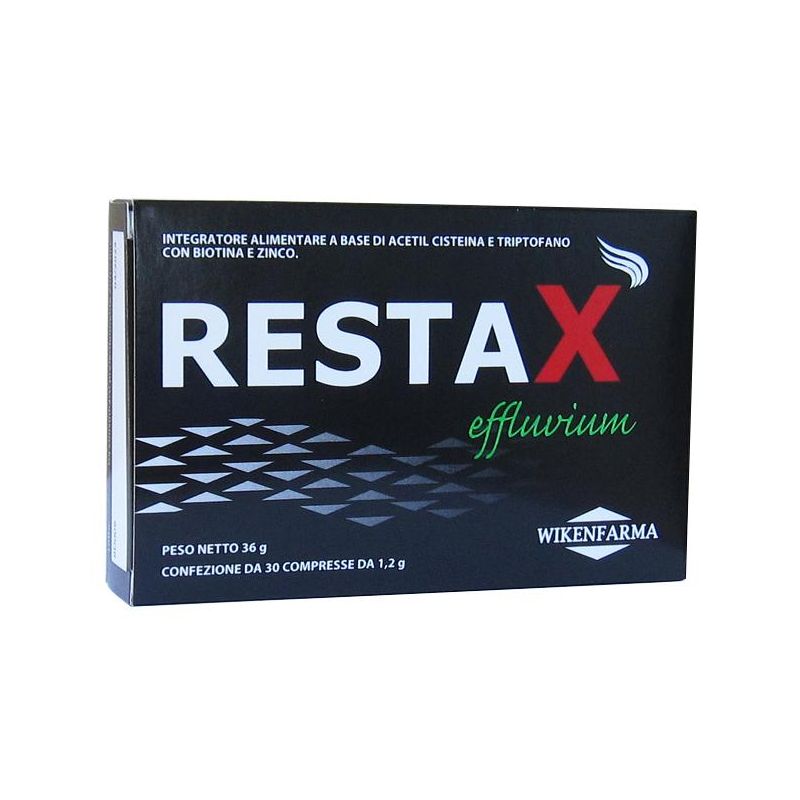 Restax Effluvium - Integratore Alimentare - 30 Compresse