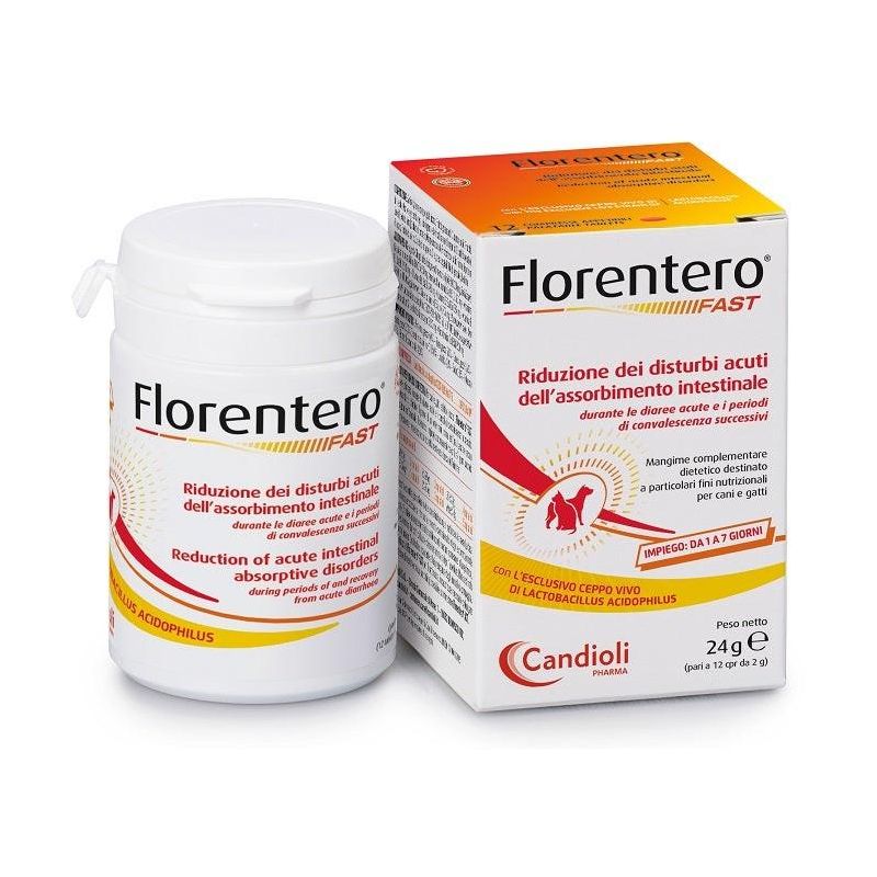 Candioli Florentero Fast - Integratore Alimentare per Cani e Gatti