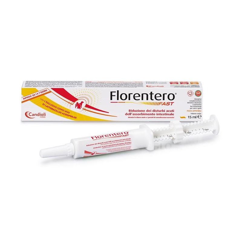 Siringa Dosatrice Florentero Fast 15ml per Cani e Gatti