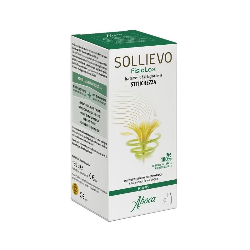 Aboca Fisiolax Sollievo - Sciroppo Naturale per la Digestione, 180g