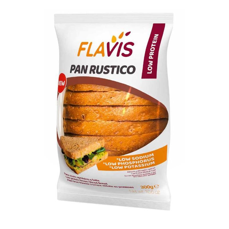 Mevalia Flavis Pan Rustico Pane senza Glutine 300g