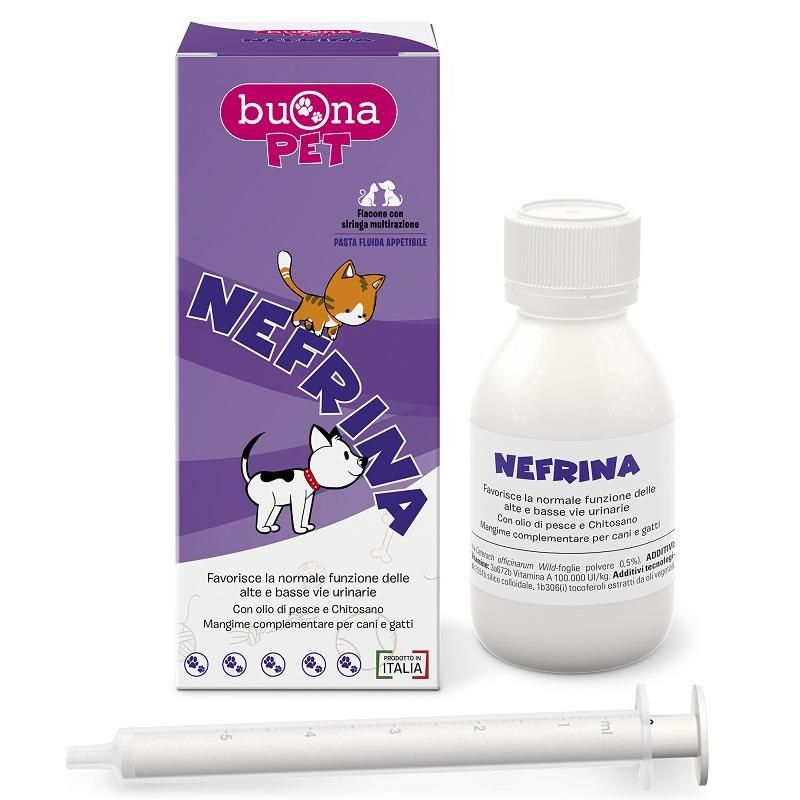 Nefrina Pasta Fluida 60g - Mangime Complementare per Cani e Gatti