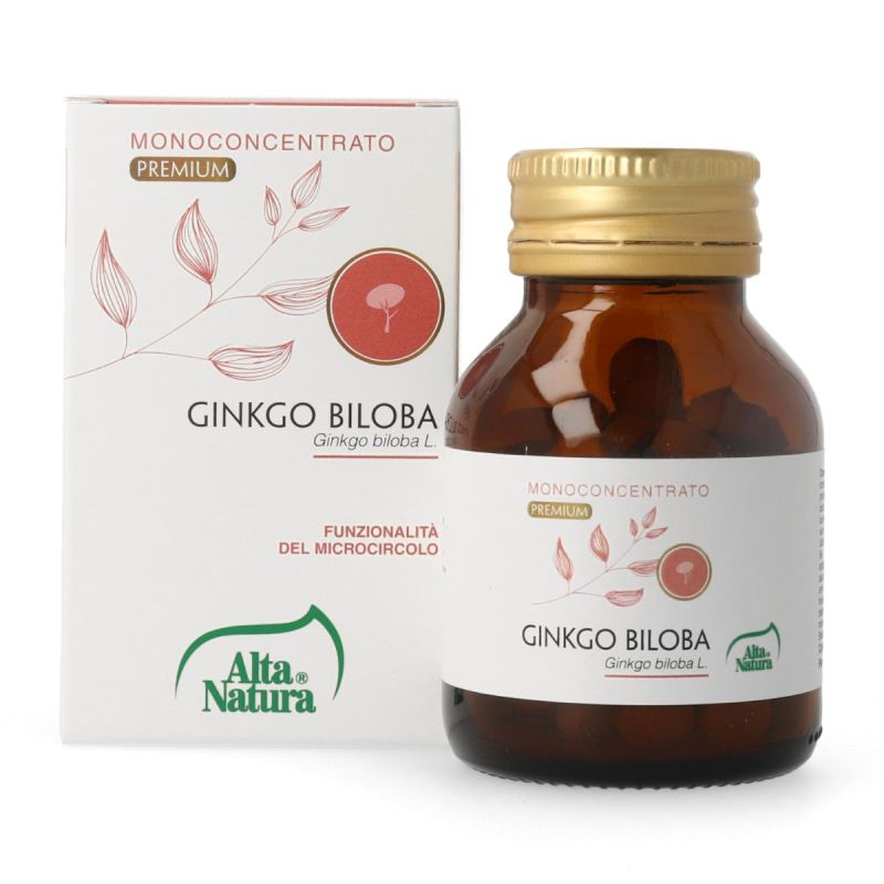 Alta Natura Ginkgo Biloba - Estratto di Foglie in 100 Compresse
