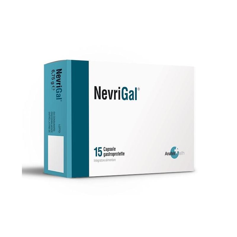 NevriGal - Integratore alimentare in capsule, confezione da 15 pezzi