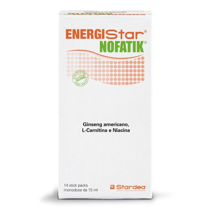 Energistar Nofatik - Stick Pack da 15ml - Confezione da 14 Pezzi