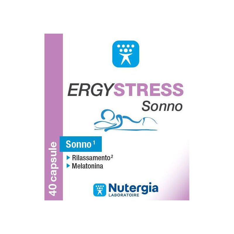 ERGYSTRESS Supporto per Sonno Rilassante - 40 Capsule