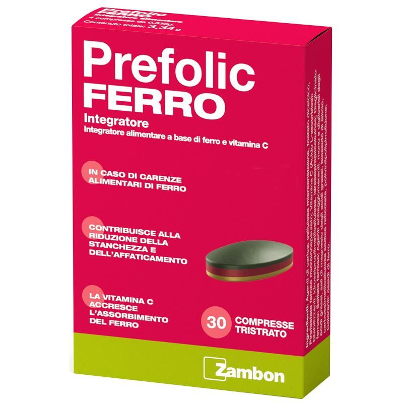 Prefolic Ferro: 30 Compresse per la Salute del Ferro