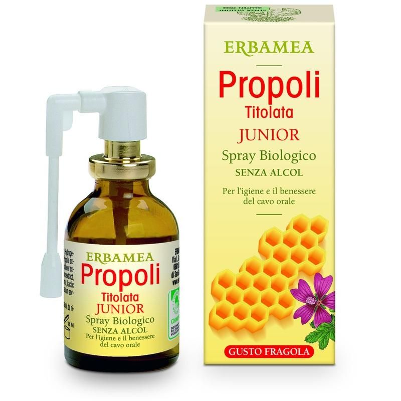 Spray Biologico Propoli Titolata per Bambini - 20ml