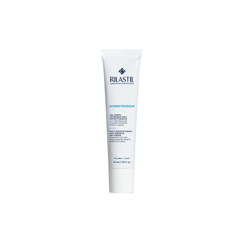 Rilastil Hydrotenseur Matt - Crema Antirughe Ristrutturante in Gel, 40ml