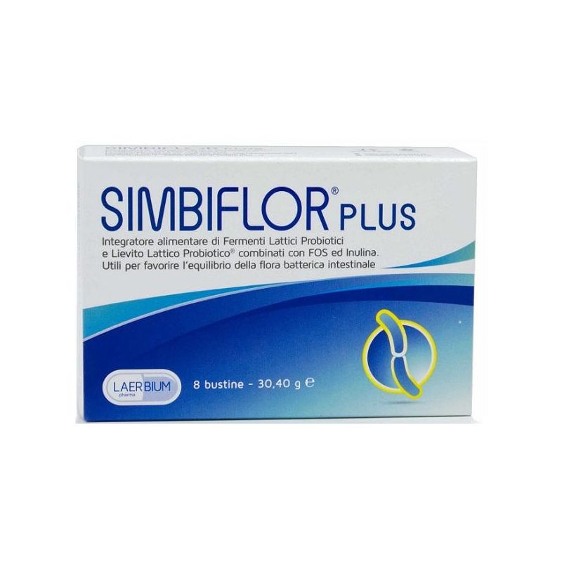 Simbiflor Plus - Integratore Probiotico, 8 Bustine