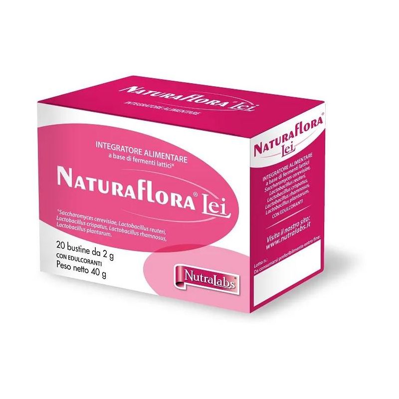 Naturflora Lei - Confezione da 20 Bustine da 2g