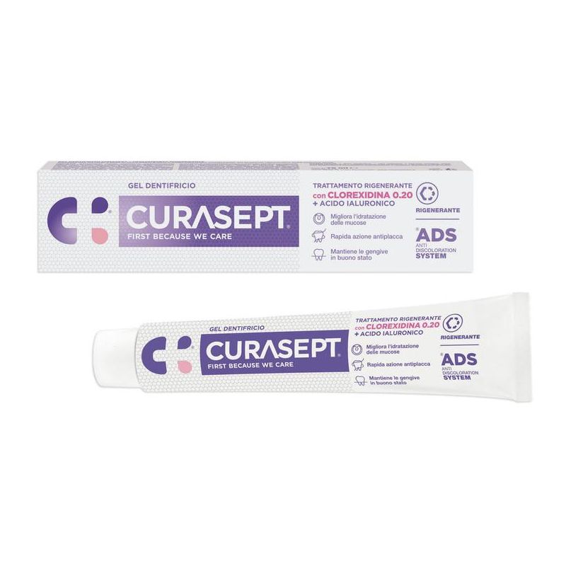 Curasept 75ml Dentifricio Gel Rigenerante con ADS DNA