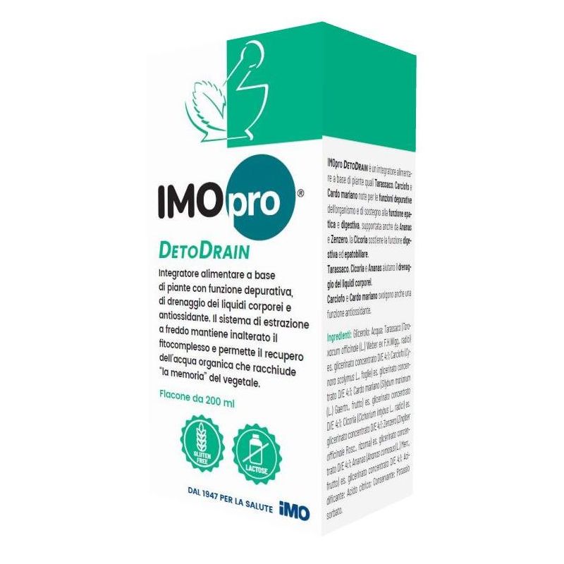 Imopro Detodrain - Formula Rinforzata per la Salute Digestiva - 200ml