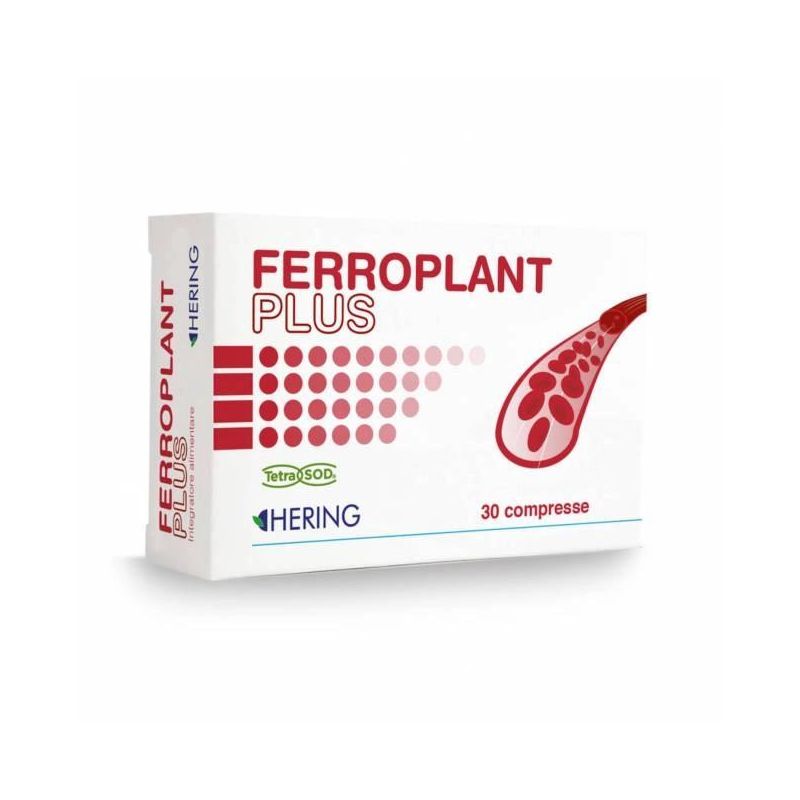 Ferroplant Plus - Supplemento di Ferro con 30 Compresse