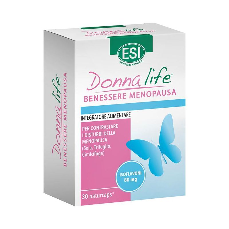 Esi Donna Life - Supporto Naturale per la Menopausa - 30 Capsule Vegetali