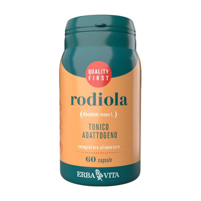 Erba Vita Rodiola - 60 Capsule di Integratore Naturale