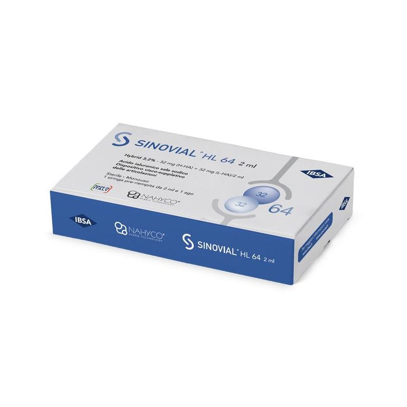 Sinovial 64 - Soluzione Iniettabile al 3.2% - 2ml