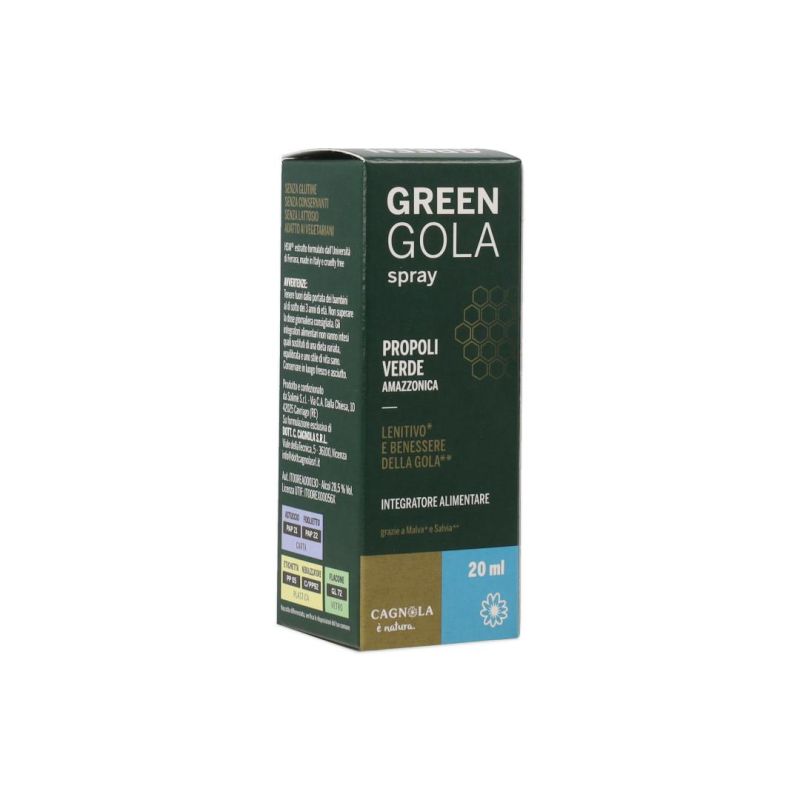 Gola Green Soothing Throat Spray 20ml