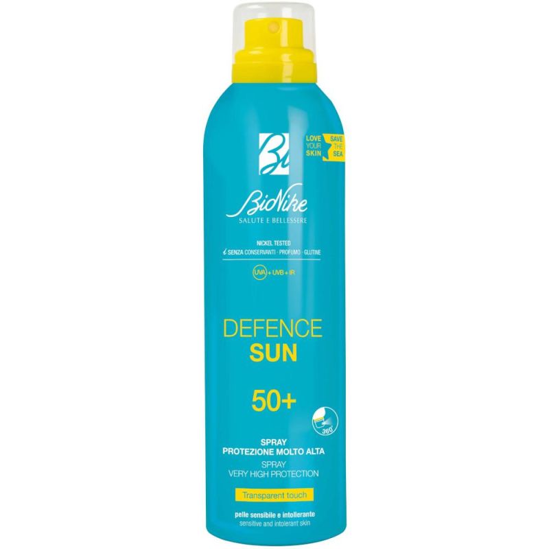 Bionike Defence Sun - Spray Solare Corpo Trasparente SPF50+ 200ml