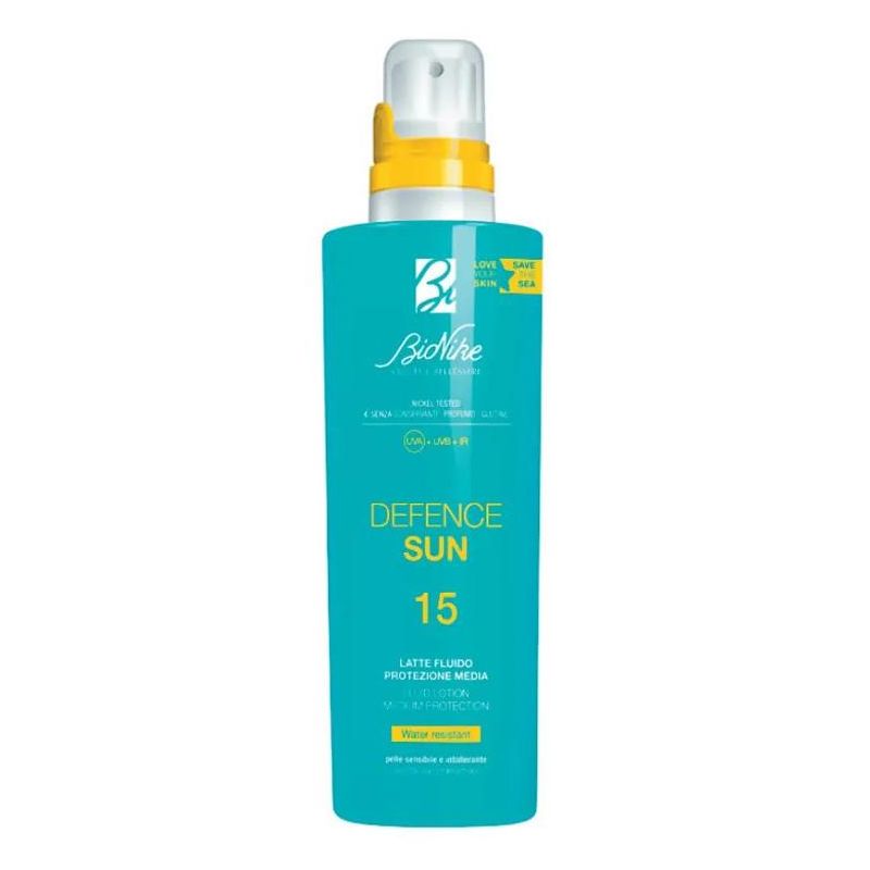 Bionike Sun Latte Solare Fluido Corpo SPF15 200ml
