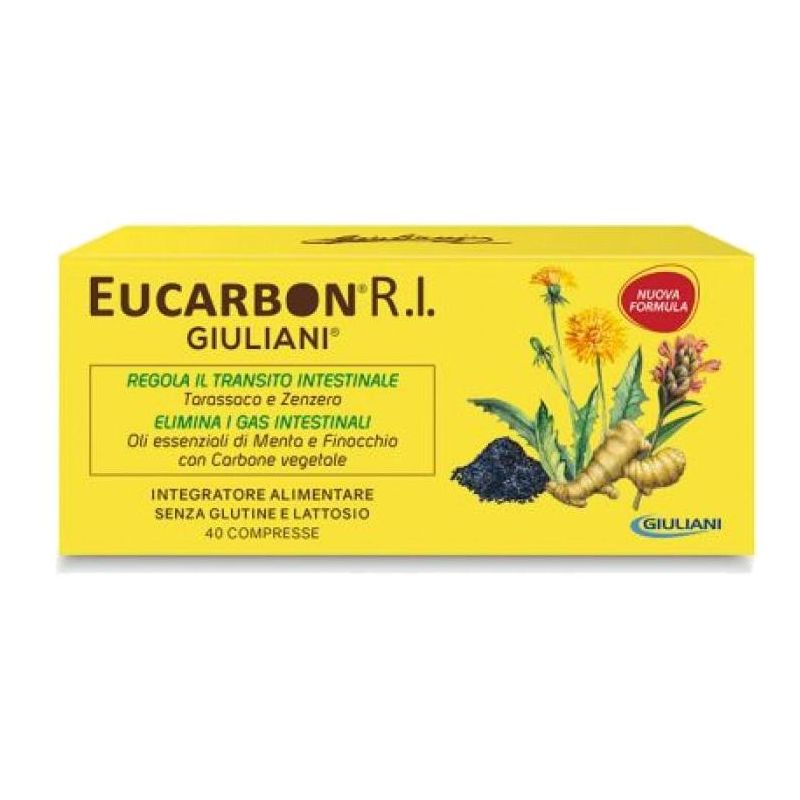 Eucarbon RI - 40 Compresse Digestive Naturali